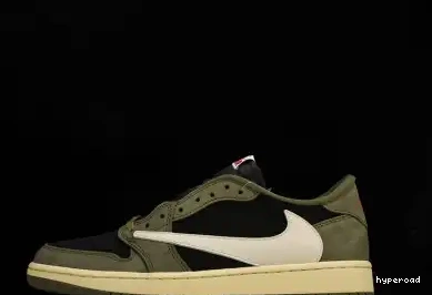 Hyperoad Jordan Air Travis Scott OLIVE OG BLACK x Low 1 0703